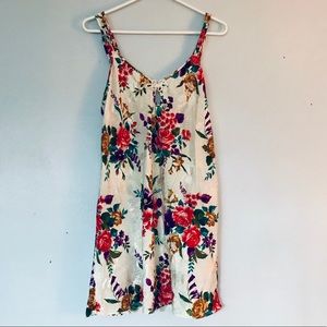 FLORAL NIGHT GOWN soft fancy cute flowers colorful